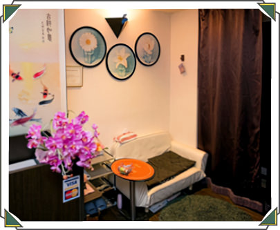 駒込 マッサージ 整体 台湾式リラクゼーションサロン一休 室内写真