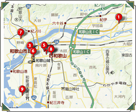 マッサージ 整体 和歌山市 地図
